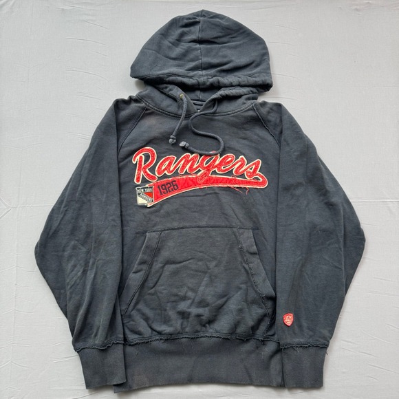 Old Time Hockey Other - Old Time Hockey NY Rangers Hoodie Small Loge Collection Grey NHL Sweatshirt